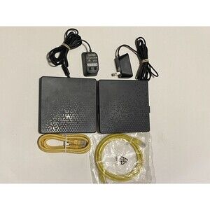 Lot of 2 Xi6-A 4K Streaming TV Box Boxes Ethernet Power Supply Cord No Remote